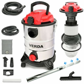 Verda Nass- und Trockensauger, Aschesauger 1650W Industriesauger 25L SN196