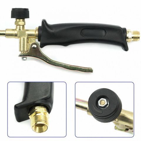 Sellnet Gasbrenner Handlötsatz mit 3 Brenneraufsätze und 1,5 Meter Schlauch, inklusive 2,5 bar Druckminderer SN0286R2 Sellnet Gasbrenner Handlötsatz mit 3 Brenneraufsätze und 1,5 Meter Schlauch, inklusive 2,5 bar Druckminderer SN0286R2