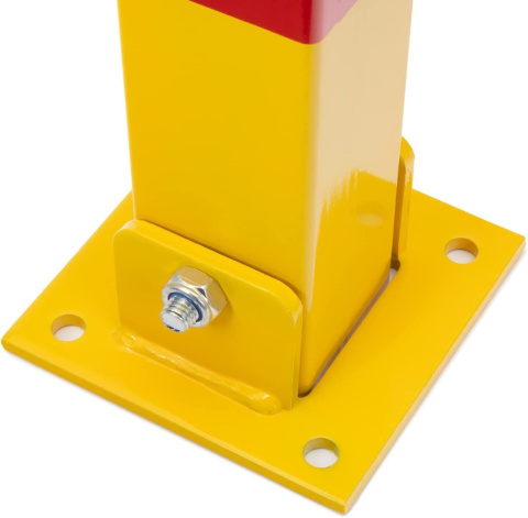Verda 2x Parkpfosten, klappbare Parkplatzsperre 60 x 60 x 600 mm, gelb SN1807-2 Verda 2x Parkpfosten, klappbare Parkplatzsperre 60 x 60 x 600 mm, gelb SN1807-2