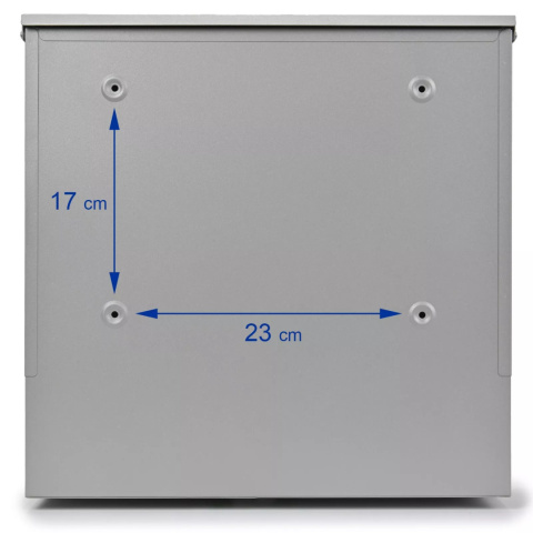 Verda Briefkasten Postkasten Zeitungsrolle Silber mit Holzoptik SN3637 Verda Briefkasten Postkasten Zeitungsrolle Silber mit Holzoptik SN3637