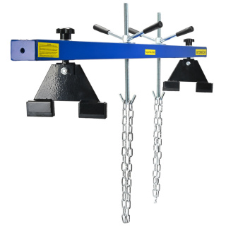 Verda Motorbrücke 500kg 730-1480 mm, Kotflügeltraverse, blau SN0301-2