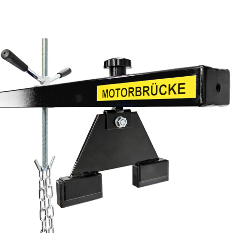 Verda Motorbrücke 500kg 730-1480 mm, Kotflügeltraverse, schwarz SN0301-3